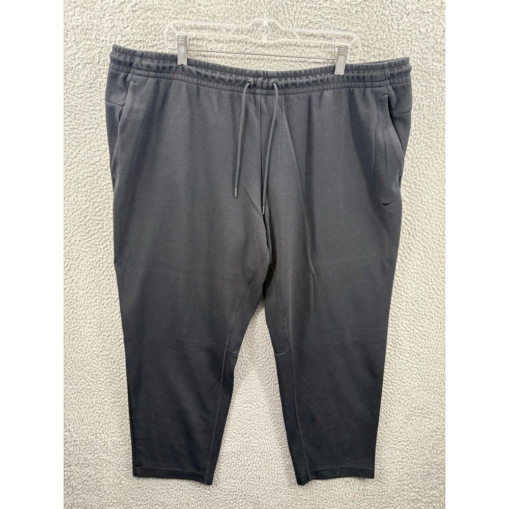 Nike Sweatpants Mens 3XL Black Dri-FIT Primary Fleece Joggers FZ5850-010